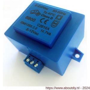JIS ESP TRANS transformator JIS input 220 V output 12 V wisselstroom 1 Ampere - A30204049 - afbeelding 1
