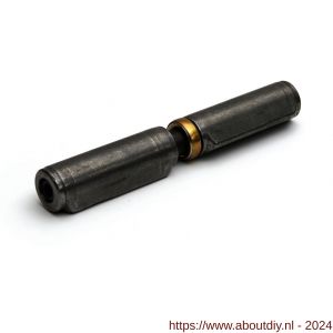 IBFM Dulimex DX HPL WR A 150 aanlaspaumelle verstelbaar stalen pen en kogellager ring 150x22 mm blank staal - A30201855 - afbeelding 1