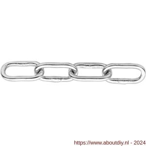 Dulimex DX 5685A-03I Genovese ketting bundel DIN 5685A 3 mm RVS AISI 316 - A30201220 - afbeelding 1