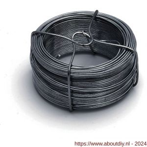 Dulimex DX 94050-08 ZL binddraad 0,8 mm 50 m nummer 3 RVS - A30202849 - afbeelding 1