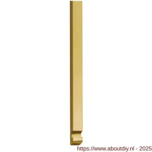 Intersteel 5620 stangenset voor pomp-espagnolet 125 cm messing ongelakt - A26000122 - afbeelding 1