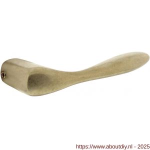 Intersteel 0201 deurkruk Banaan messing getrommeld - A26001676 - afbeelding 1