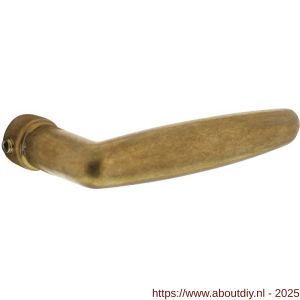Intersteel 0225 deurkruk gatdeel Sophie messing getrommeld - A26001288 - afbeelding 1