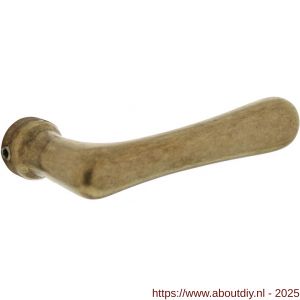 Intersteel 0388 deurkruk gatdeel Trento messing getrommeld - A26001410 - afbeelding 1