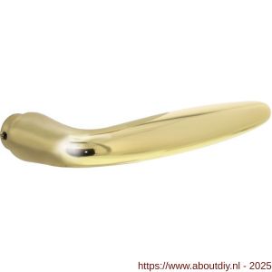 Intersteel 0199 deurkruk gatdeel Sigaar messing gelakt - A26001256 - afbeelding 1
