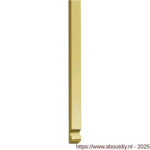 Intersteel 5620 stangenset voor pomp-espagnolet 125 cm messing gelakt - A26007261 - afbeelding 1