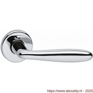 Intersteel Living 0200 deurkruk Phobos op rozet verdekt diameter 49x7 mm chroom - A26000250 - afbeelding 1