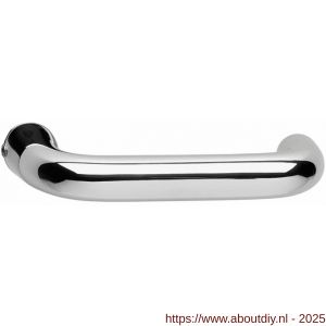 Intersteel 0234 deurkruk gatdeel Rond chroom - A26001299 - afbeelding 1