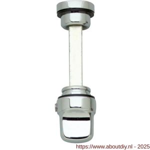 Intersteel 3706 WC-olive los 8 mm verlengd chroom - A26005024 - afbeelding 1