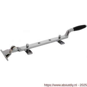 Intersteel Living 5614 raamuitzetter Ton met stelpennen chroom-ebbenhout - A26008050 - afbeelding 1