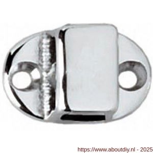 Intersteel 5620 huis voor espagnolet-stang chroom - A26000103 - afbeelding 1