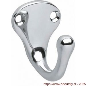 Intersteel Living 6926 jashaak scheepsmodel enkele haak chroom - A26007780 - afbeelding 1