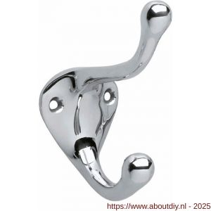 Intersteel Living 6926 kapstokhaak scheepsmodel lang chroom - A26007764 - afbeelding 1