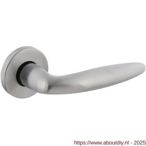 Intersteel Living 0199 deurkruk Sigaar op rozet verdekt diameter 49x7 mm chroom mat - A26007338 - afbeelding 1