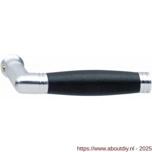 Intersteel 0375 deurkruk gatdeel Ton 222 chroom mat-ebbenhout - A26001147 - afbeelding 1