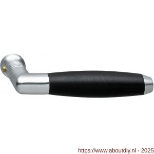 Intersteel 0377 deurkruk gatdeel Ton 400 chroom mat-ebbenhout - A26007427 - afbeelding 1
