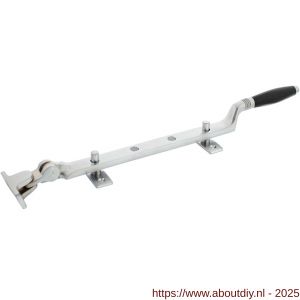 Intersteel Living 5614 raamuitzetter Ton met stelpennen chroom mat-ebbenhout - A26008077 - afbeelding 1
