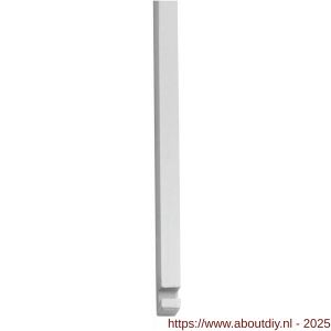 Intersteel 5620 stangenset voor pomp-espagnolet 125 cm chroom mat - A26007260 - afbeelding 1