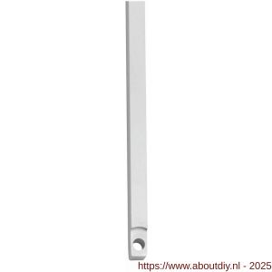 Intersteel 5620 stangenset voor kruk-espagnolet lang 125 cm chroom mat - A26007266 - afbeelding 1