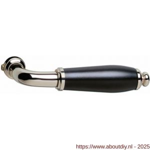 Intersteel 0206 deurkruk gatdeel Courgette nikkel-zwart - A26001179 - afbeelding 1