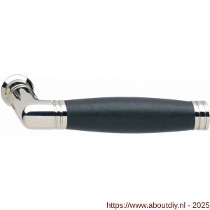 Intersteel 0375 deurkruk gatdeel Ton 222 nikkel-ebbenhout - A26007430 - afbeelding 1