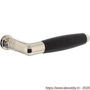 Intersteel 0377 deurkruk gatdeel Ton 400 nikkel-ebbenhout - A26001224 - afbeelding 1