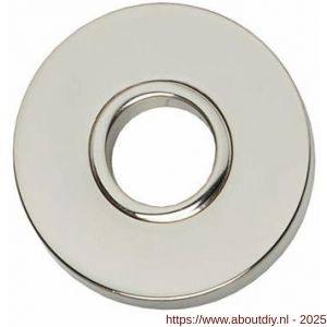 Intersteel 3156 rozetten verdekt diameter 50x8 mm nikkel - A26007581 - afbeelding 1