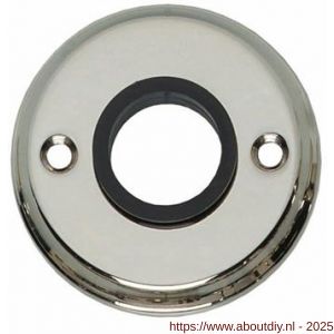 Intersteel 3173 rozetten diameter 50x5 mm nikkel - A26007583 - afbeelding 1