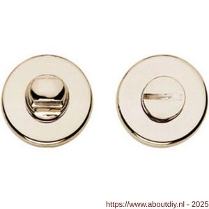 Intersteel Living 3186 WC-sluiting verdekt diameter 49x7 mm met stift 8x8 mm nikkel - A26002776 - afbeelding 1