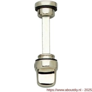 Intersteel 3706 WC-olive los 8 mm verlengd nikkel - A26000921 - afbeelding 1