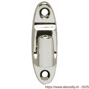 Intersteel 5615 sluithaak voor raamsluiting Dudok nikkel - A26003655 - afbeelding 1