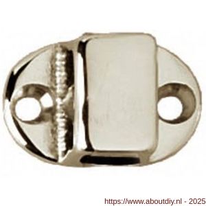Intersteel 5620 huis voor espagnolet-stang nikkel - A26000107 - afbeelding 1