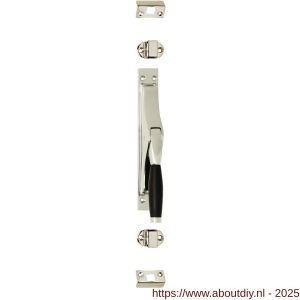 Intersteel 5620 pomp-espagnolet Ton 222 nikkel-ebbenhout - A26007253 - afbeelding 1