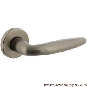 Intersteel Living 0199 deurkruk Sigaar op rozet verdekt diameter 49x7 mm nikkel mat - A26000377 - afbeelding 1
