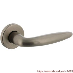 Intersteel 0199 deurkruk gatdeel rechts Sigaar op rozet verdekt diameter 49x7 mm nikkel mat - A26000378 - afbeelding 1