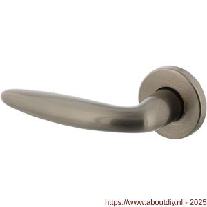 Intersteel 0199 deurkruk gatdeel links Sigaar op rozet verdekt diameter 49x7 mm nikkel mat - A26000379 - afbeelding 1