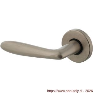 Intersteel 0200 deurkruk gatdeel links Phobos op rozet verdekt diameter 49x7 mm nikkel mat - A26000381 - afbeelding 1