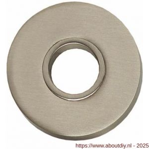 Intersteel 3156 rozetten verdekt diameter 50x8 mm nikkel mat - A26007582 - afbeelding 1