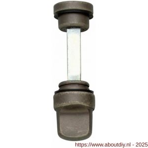 Intersteel 3705 WC-olive los 8 mm oud grijs - A26005204 - afbeelding 1