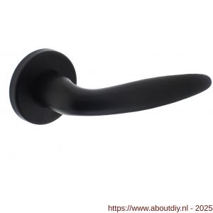 Intersteel Living 0199 deurkruk Sigaar op rozet verdekt diameter 49x7 mm zwart - A26007342 - afbeelding 1