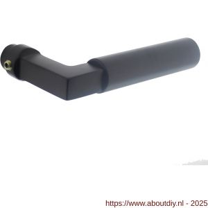 Intersteel 0378 deurkruk gatdeel Baustil zwart - A26001403 - afbeelding 1