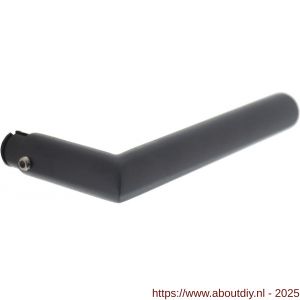 Intersteel 0583 deurkruk Jura structuur zwart - A26006754 - afbeelding 1