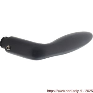 Intersteel 0587 deurkruk Jupiter structuur zwart - A26006756 - afbeelding 1