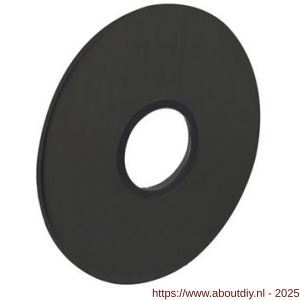 Intersteel 3403 rozetten zelfklevend diameter 55x2 mm structuur zwart - A26008267 - afbeelding 1
