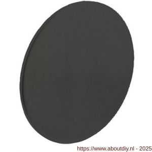 Intersteel Living 3403 afdekrozet zelfklevend diameter 55x2 mm structuur zwart - A26006791 - afbeelding 1