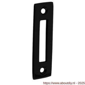 Intersteel 3700 sluitplaat vlak voor WC-overslag Vrij-Bezet zwart - A26008283 - afbeelding 1