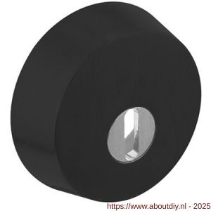 Intersteel Living 3755 SKG3 veiligheidsrozet rond diameter 59x18 mm voor oplegsloten met kerntrekbeveiliging structuur zwart - A26009175 - afbeelding 1