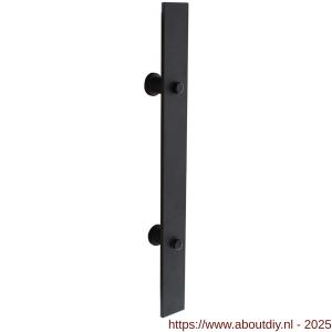 Intersteel Living 4501 deurgreep plat 800x40 mm voor schuifdeur mat zwart - A26007752 - afbeelding 1