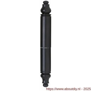 Intersteel Living 4540 sierhuls met knop 32x40 mm mat zwart - A26007208 - afbeelding 1