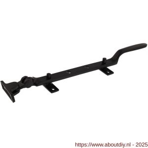 Intersteel Living 5614 raamuitzetter met 2 stelpennen zwart - A26009209 - afbeelding 1